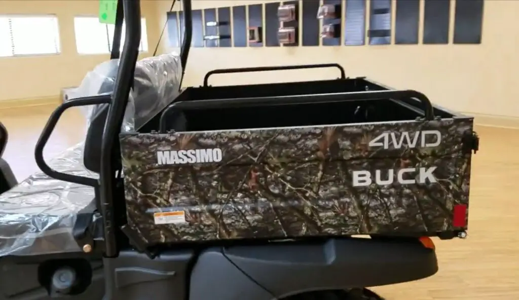 What Are the Key Features of the Massimo Buck 400 UTV?