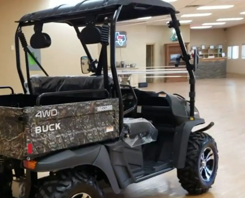 What Versatility Benefits Does the Massimo Buck 400 UTV Offer?