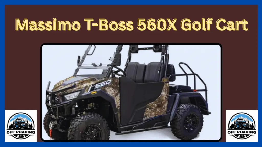 What Weight and Service Issues Impact the Massimo T-BOSS 560X Golf Cart?