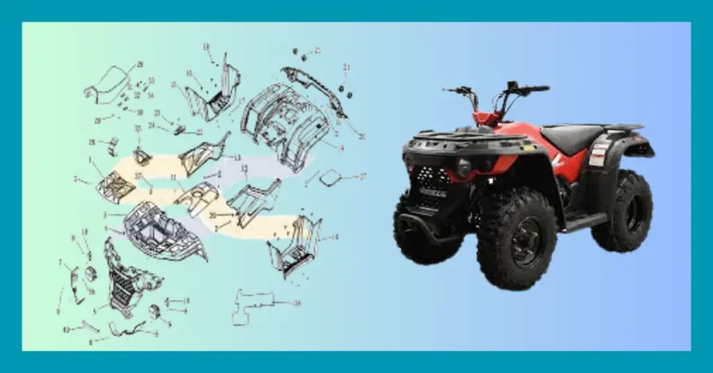 Massimo 150 ATV parts 